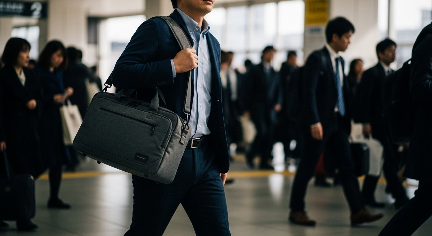 通勤時間が長い人におすすめのビジネスバッグとは？