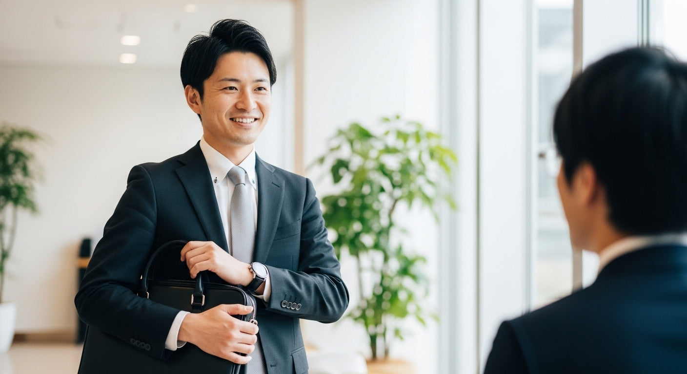 営業先で好印象を与えるバッグの持ち方と扱い方