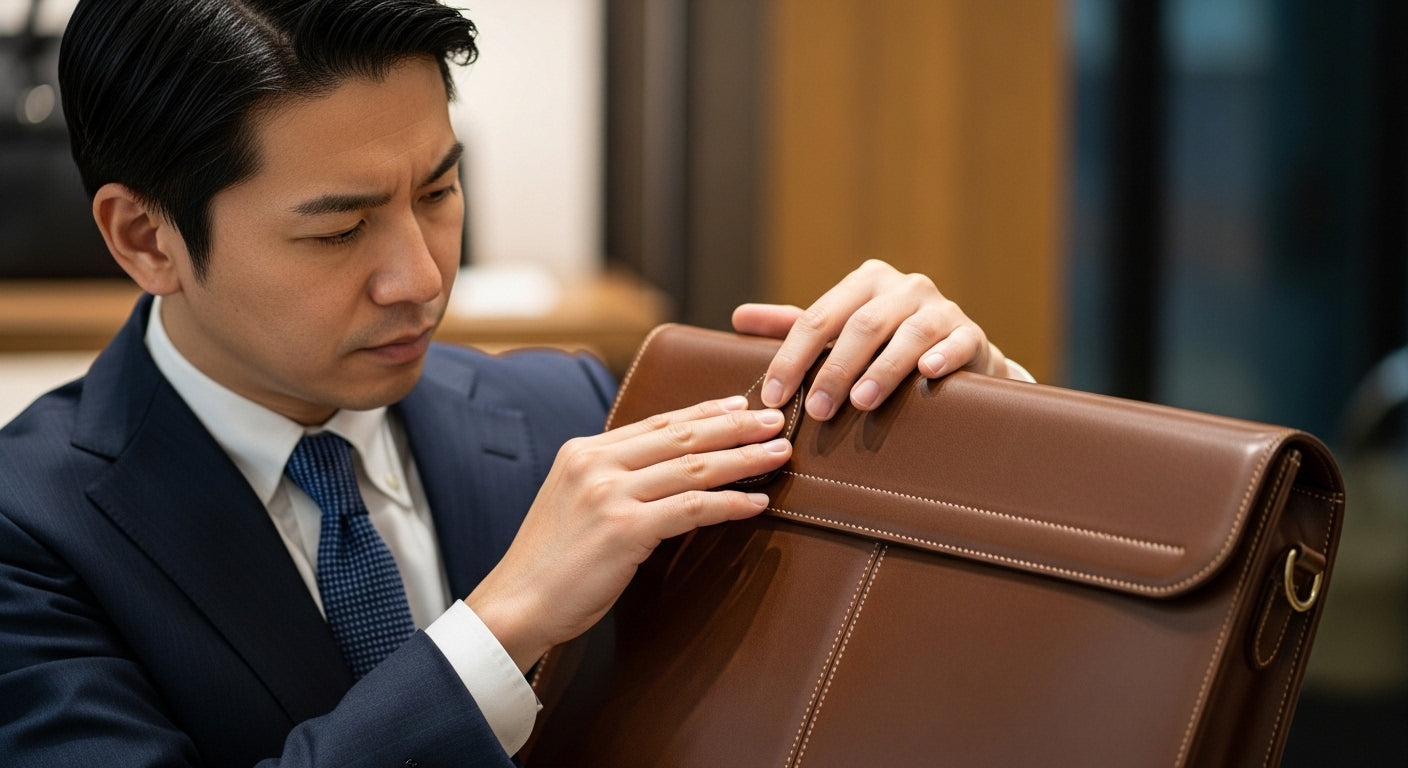 ビジネスバッグの耐久性はどう判断する？見極め方