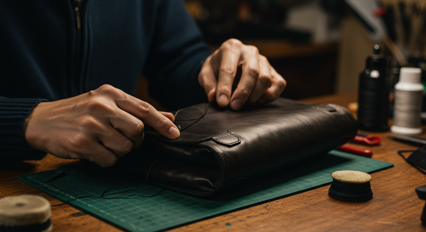 革製品の修理：いつ、どこで頼むべき？👜✨