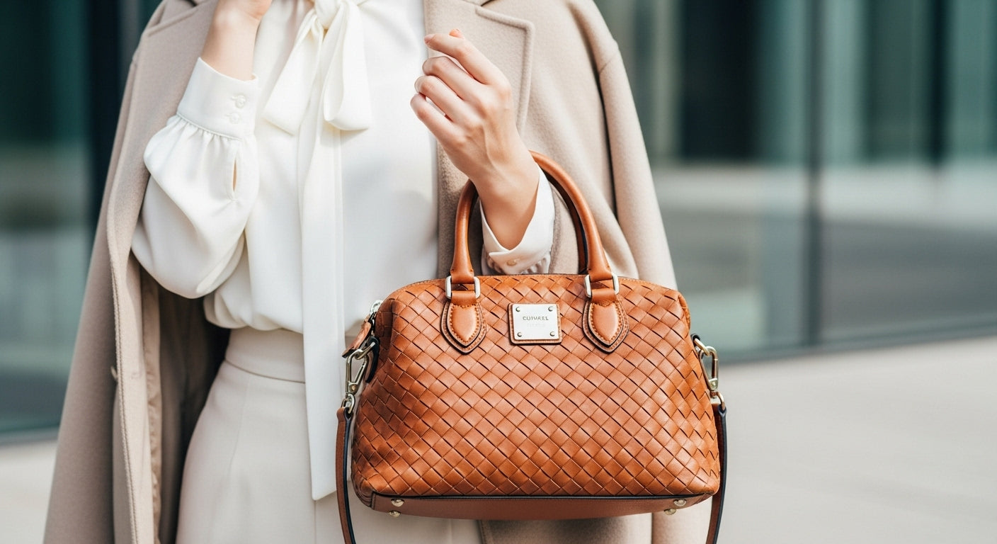 CUMMELのデザインと使い心地：イントレチャート2wayハンドバッグに見る職人技と個性が光る実用性