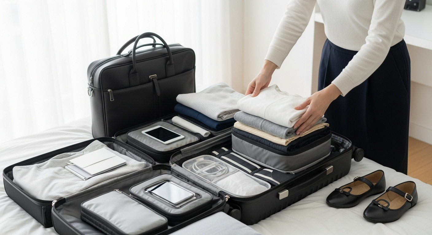 TRANSICが提案｜スマートなパッキング術で旅行をもっと快適にする方法