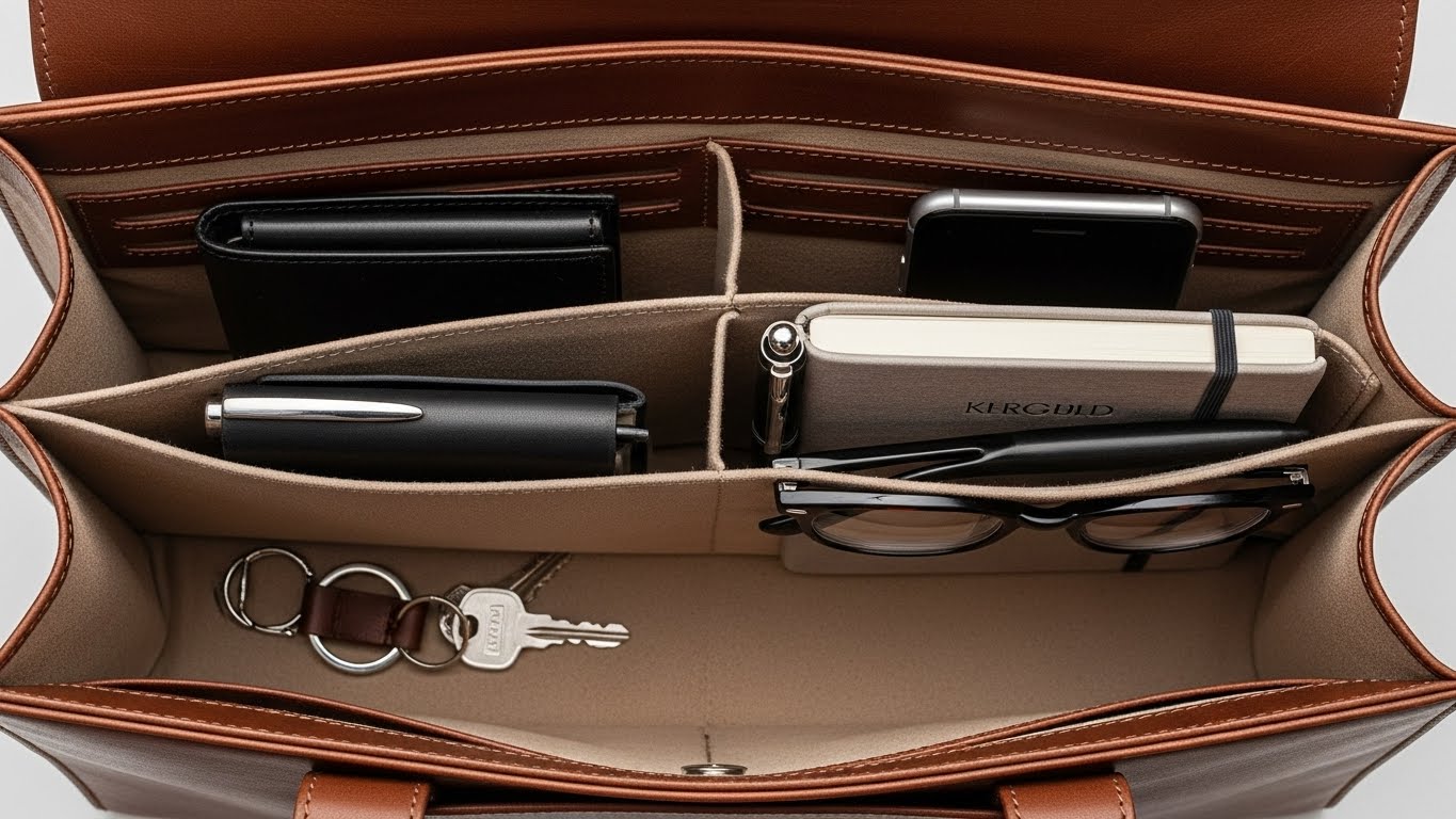 TRANSICの多ポケットバッグで小物迷子を解消