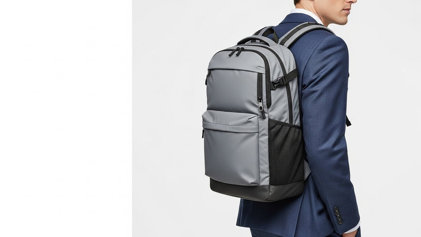 TRANSICの大容量リュックで社内外の移動を快適に