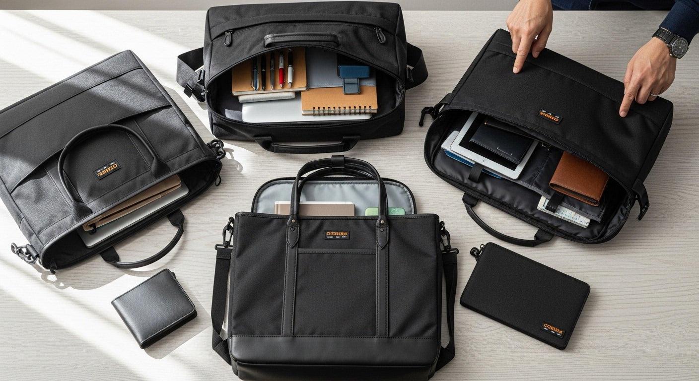コーデュラメンズビジネスバッグの種類と選び方を徹底解説