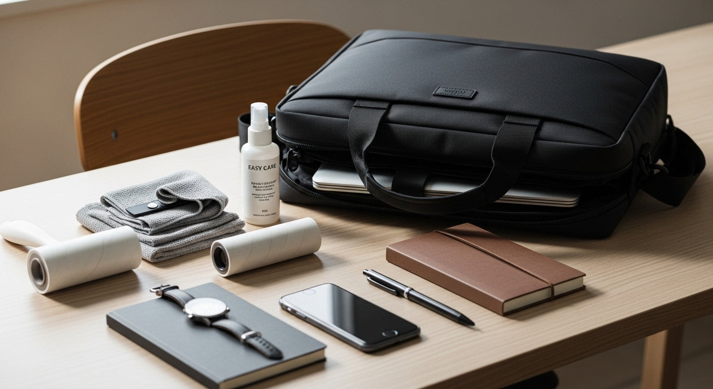 忙しい人向けコーデュラメンズビジネスバッグ簡単手入れ術