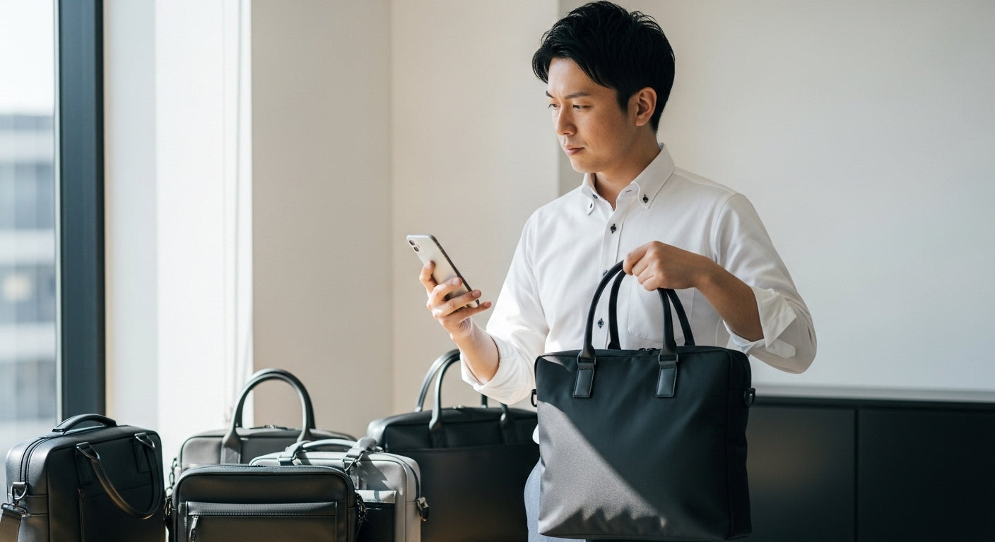 失敗しない軽量メンズビジネスバッグ選び口コミの活かし方
