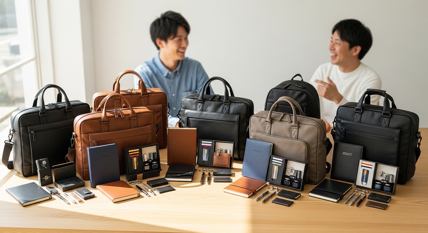 誕生日に喜ばれるメンズビジネスバッグプレゼントセット10選