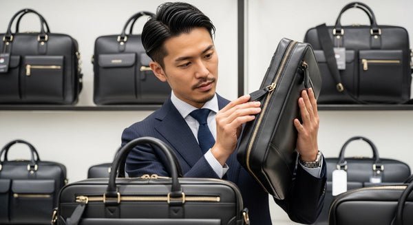 壊れやすいメンズビジネスバッグの特徴とは？失敗しない選び方