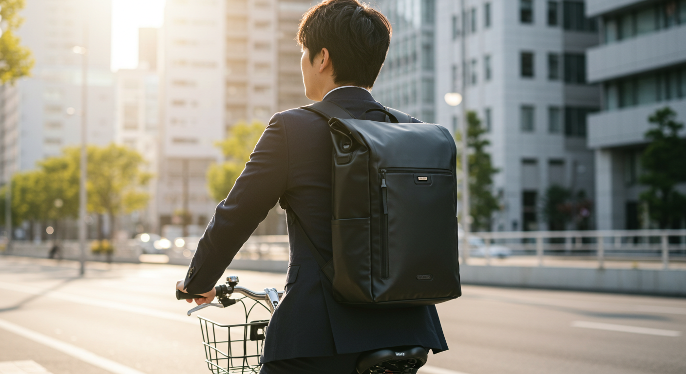 自転車通勤におすすめ！ビジネスリュックの選び方
