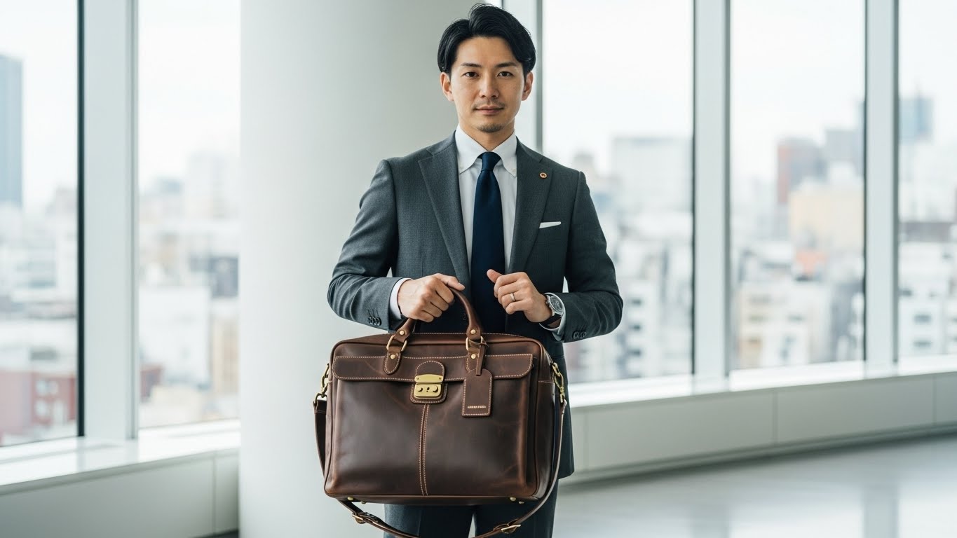 メンズビジネスバッグ完全ガイド｜本革・日本製にこだわる大人のための選び方