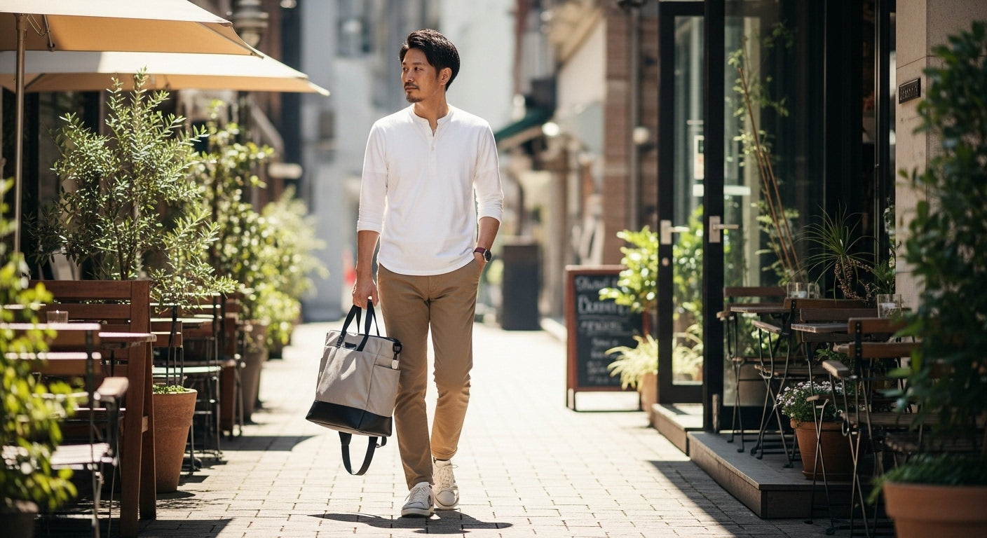 オフにも使える｜カジュアルスタイル向けバッグの選び方完全ガイド