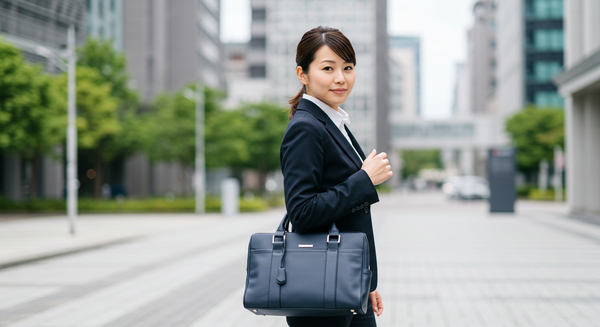働く女性の強い味方！A4収納可能なビジネスバッグ