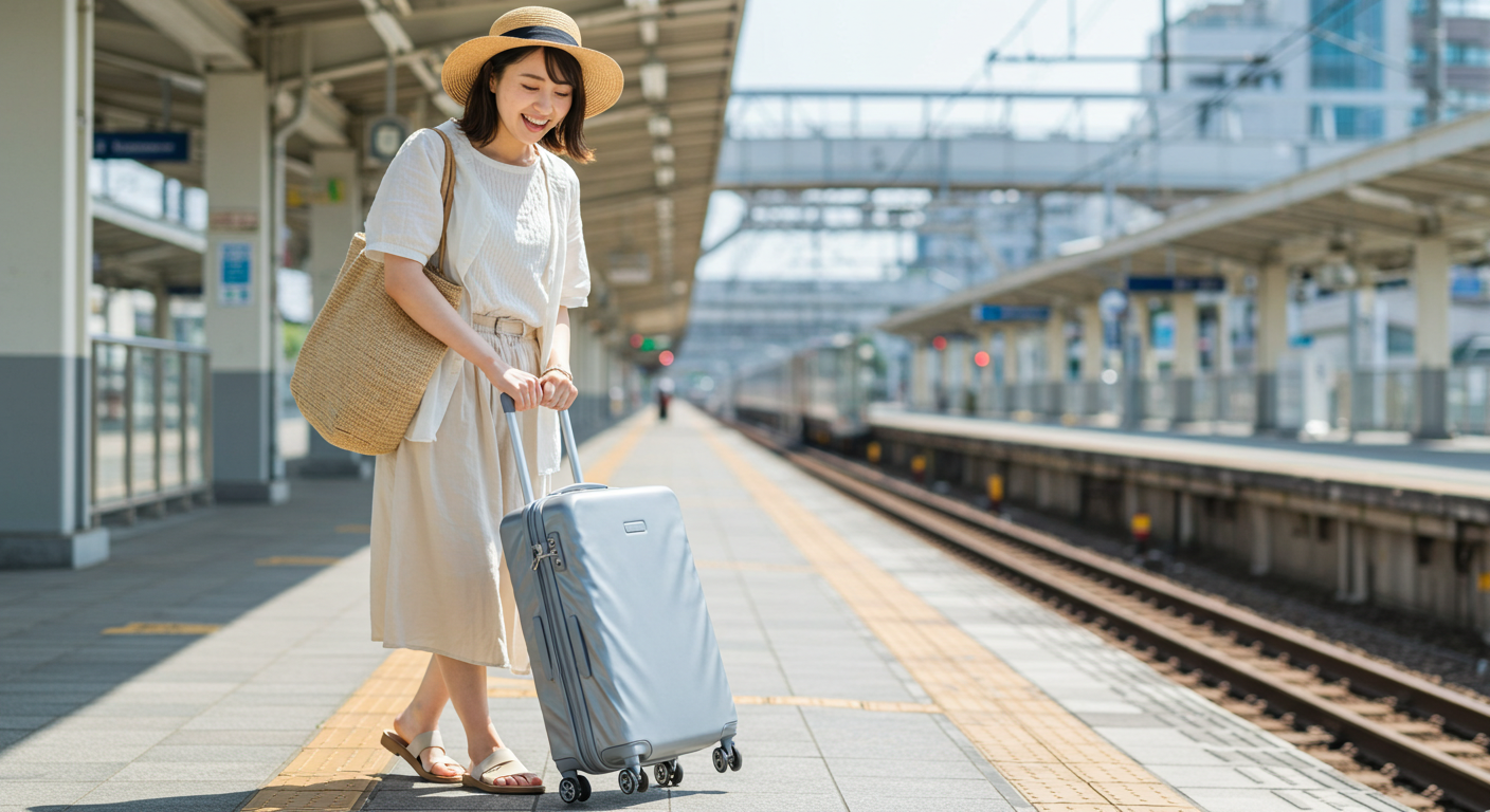 旅の常識を変える！折り畳み式スーツケース 35ℓの驚き