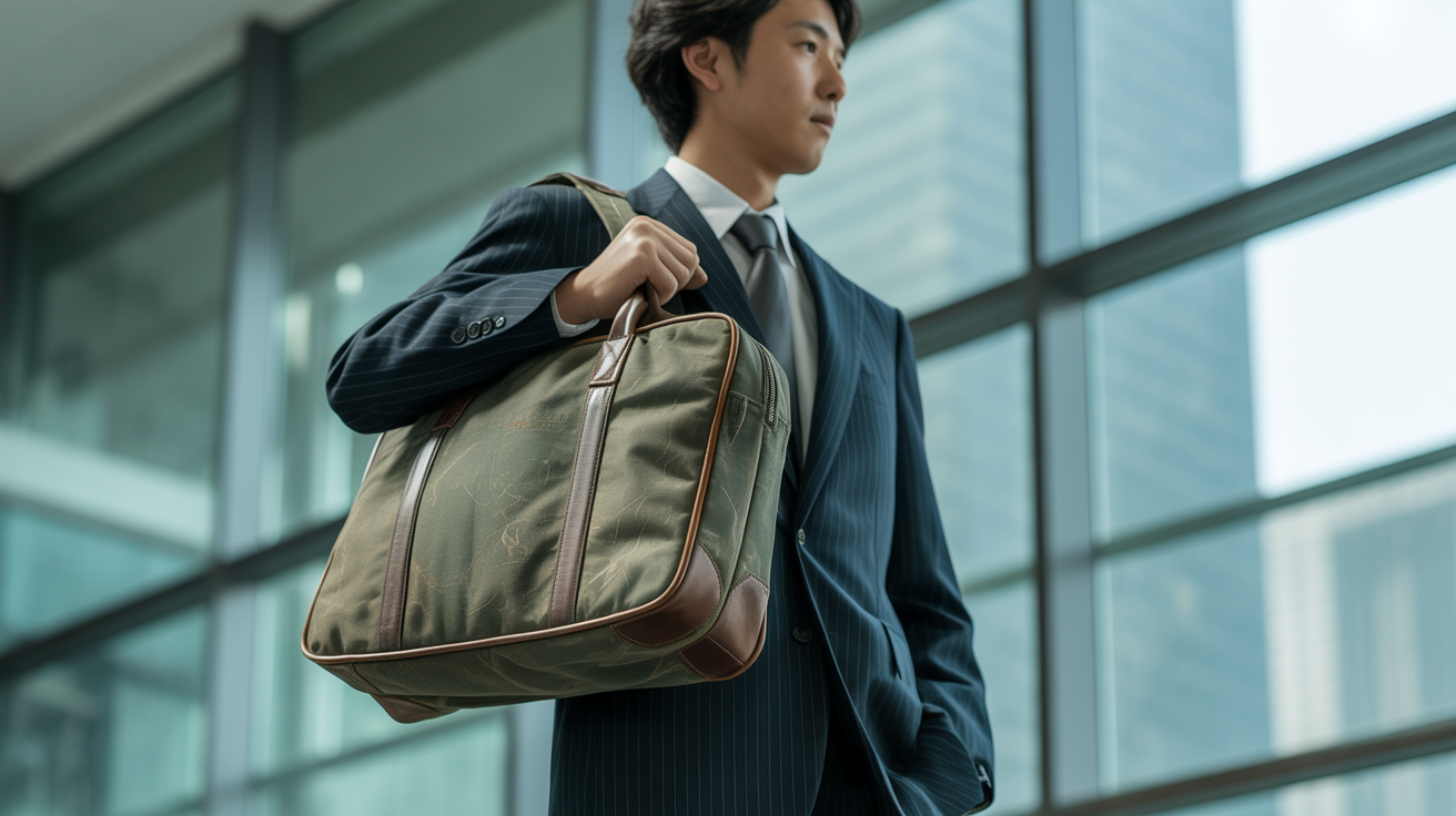 コーデュラ素材メンズビジネスバッグのメリットとデメリット｜強度・撥水性・注意点を総まとめ