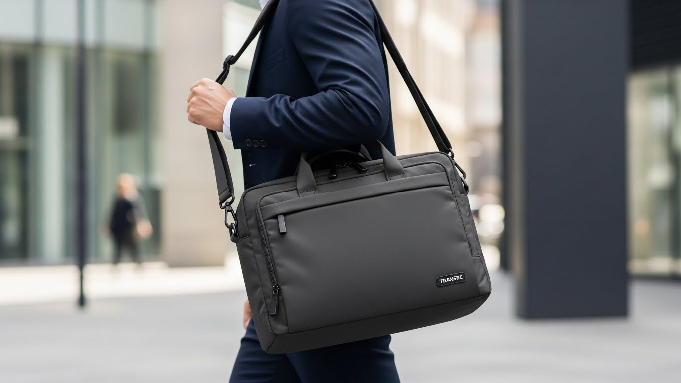 軽さにこだわったTRANSICのナイロンビジネスバッグ