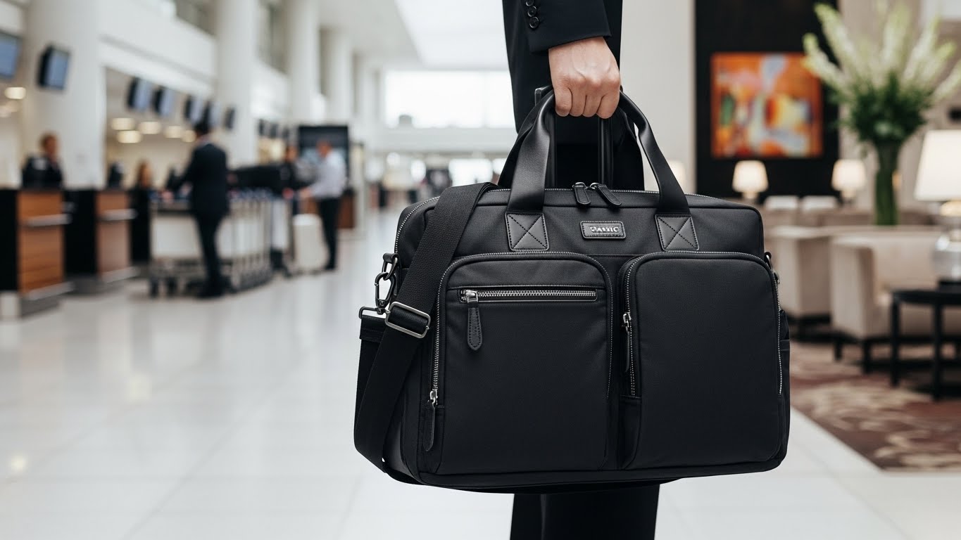 出張に便利なTRANSICの2WAYビジネスバッグ