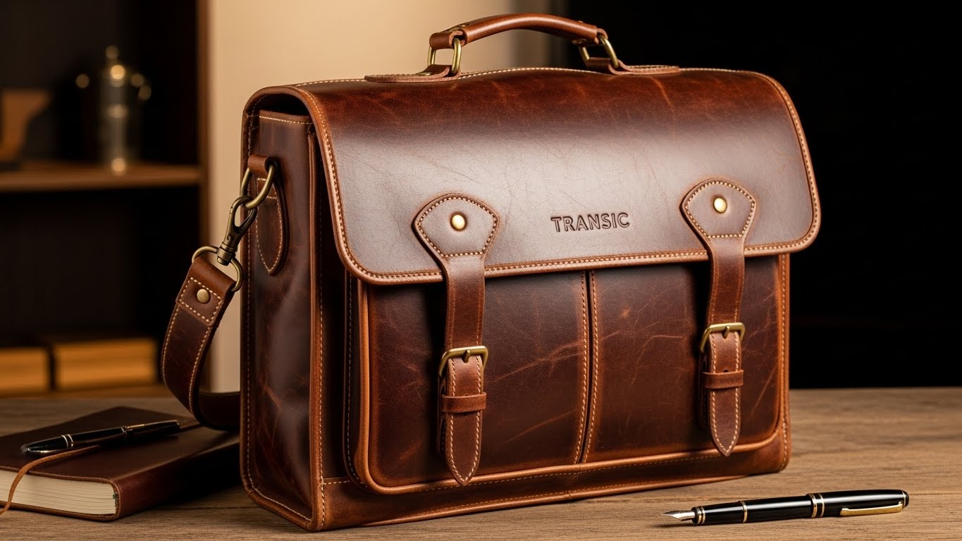 TRANSICの本革バッグで長く付き合える相棒を見つける