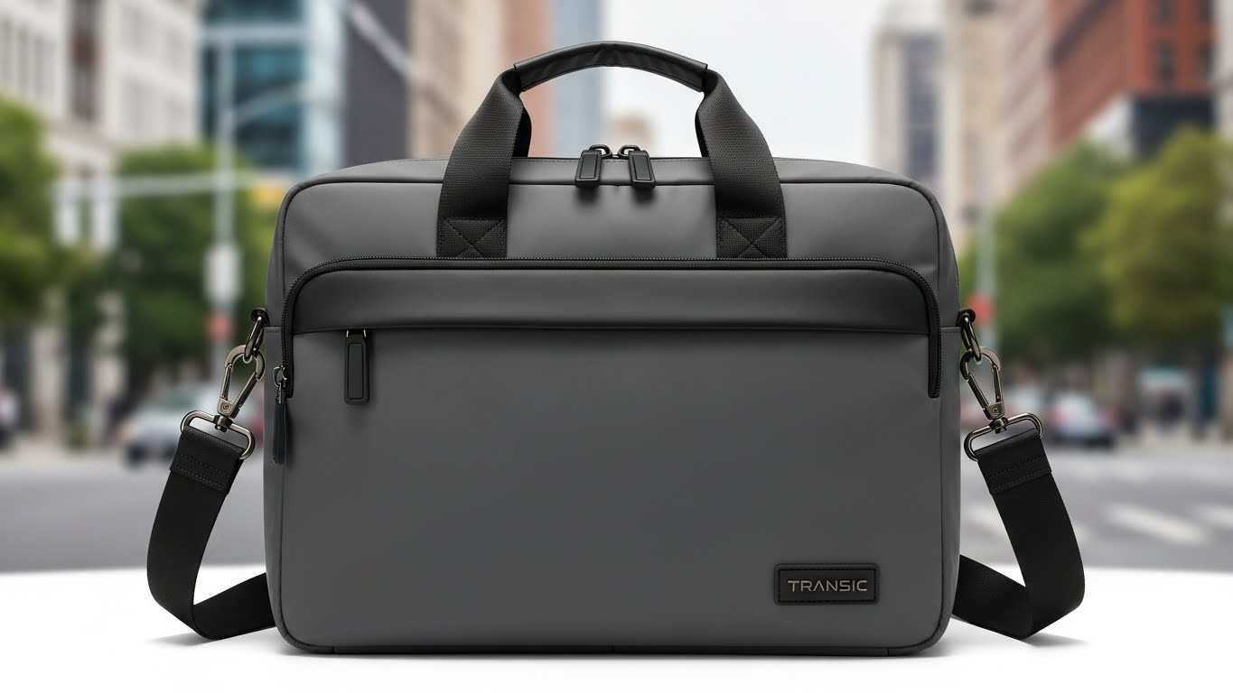 カジュアル通勤に合うTRANSICのナイロンブリーフ