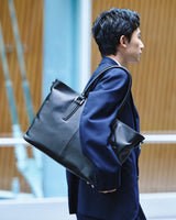 [ BLACK ] 本革 大容量 トートバッグ GA203 | トートバッグ | TRANSIC メンズ ビジネスバッグ