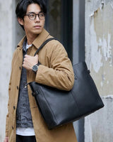 [ 予約商品 ] 軽量本革ブリーフトート