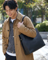 [ 予約商品 ] 軽量本革ブリーフトート