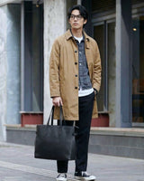 [ 予約商品 ] 軽量本革ブリーフトート