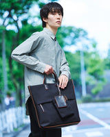 PORTLA 本革コーデュラを使ったトートバッグ PL304 TRANSIC