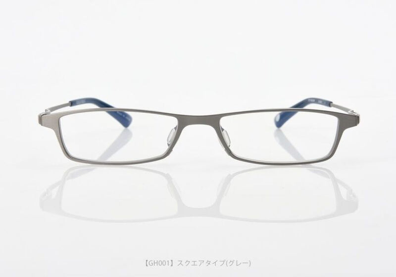 鯖江の男性用チタン製PCメガネ