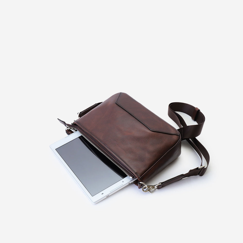本革 ミニショルダー BA1002 | ショルダーバッグ | TRANSIC メンズ ビジネスバッグ